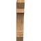 Ekena Millwork Imperial Slat Rough Sawn Bracket, Western Red Cedar, 6"W x 26"D x 34"H BKT06X26X34IMP06RWR - alternate 4